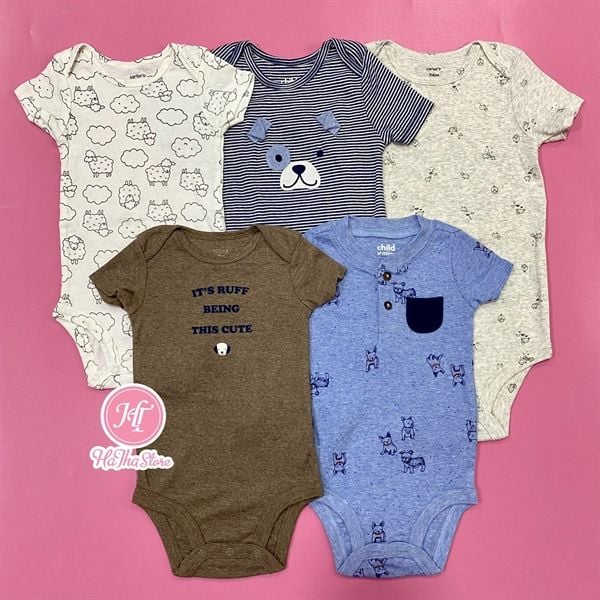  Set 5 cái Bodysuit ngẫu nhiên 