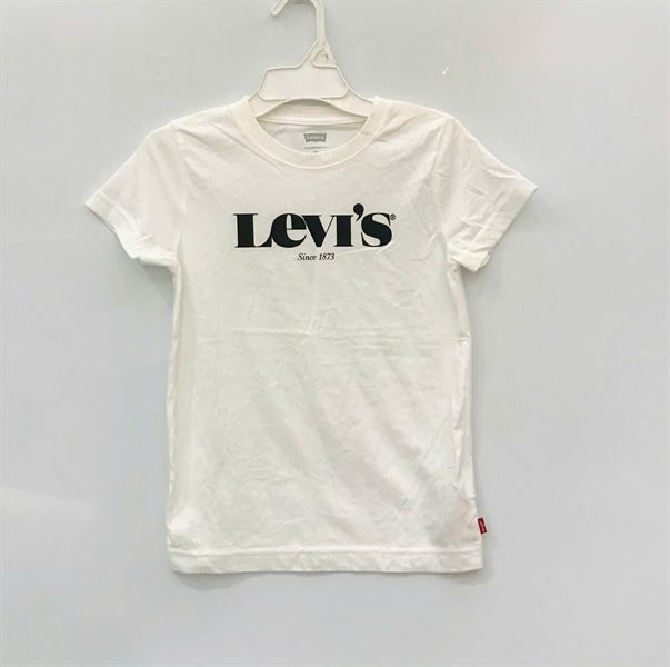  Áo thun Levis trắng chữ đen bé trai 