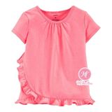  Áo thun C4RTER vạt bèo chéo bé gái 