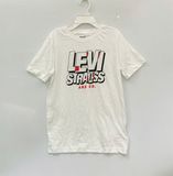  Áo thun Levis trắng chữ levistrauss bé trai 