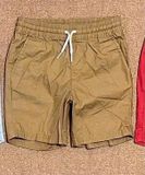  Quần short kaki màu nâu bò bé trai 
