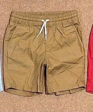  Quần short kaki màu nâu bò bé trai 