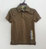  Áo polo thể thao xanh rêu bé trai 