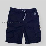  Quần short kaki Waga xanh đen túi hộp bé trai 