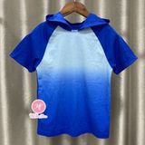  Áo thun Place nón xanh loang bé trai 