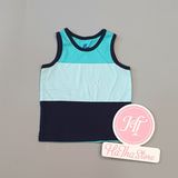  Áo thun ba lỗ Place phối 3 màu bé trai 