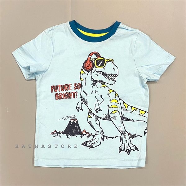  Áo thun Amazon xanh khủng long bé trai 