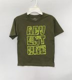  Áo thun xanh rêu adventure bé trai 