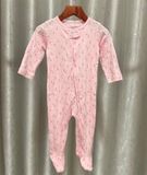  Body vớ Carter hồng cherry bé gái 