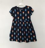  Đầm thun Oldnavy mẫu họa tiết bé trai 