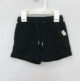  Quần short thun T3X đen hello sunshine bé trai 