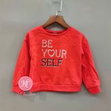  Áo tay dài C4RTER be your self bé gái 