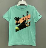  Áo thun Hurley xanh lá cây dừa bé trai 