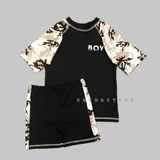  Bộ bơi đen chữ Boy bé trai 