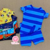  Bộ ngắn Gap sọc xanh dương - T3 