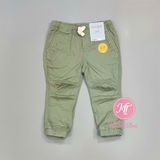  Quần kaki dài C&J xanh lá bé trai 