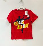  Áo thun Place đỏ goal all day bé trai 
