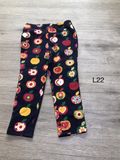  Legging xanh đen trái cây - L22 