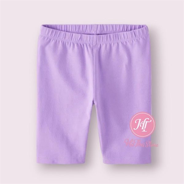  Quần legging lửng PL4CE tím bé gái 
