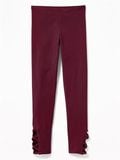  Quần legging đỏ đô bé gái 