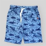  Quần short kaki Waga xanh cá mập bé trai 