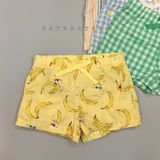  Quần short 0ldN4vy vàng chuối bé gái 