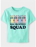  Áo thun PL4CE xanh ngọc thỏ squad bé trai 