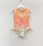  Bộ bơi loang hồng cam bé gái 