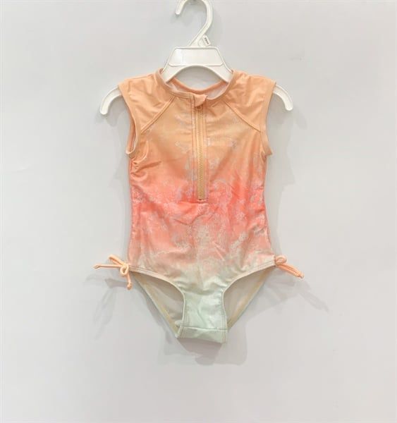  Bộ bơi loang hồng cam bé gái 