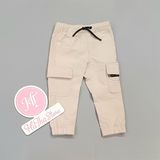  Quần dài kaki dù C&J màu be bé trai 