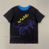  Áo thun Amazon xanh đen khủng long bé trai 