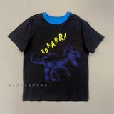  Áo thun Amazon xanh đen khủng long bé trai 