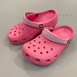  Dép Crocs hồng nhạt bé gái 