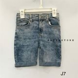  Quần short jean C&J mã J7 bé trai 