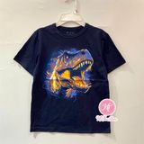  Áo thun PL4CE xanh đen KL be 1trai 