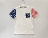  Áo thun C&J trắng ngôi sao bé trai 