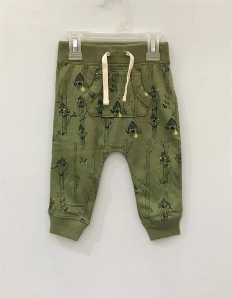  Quần jogger G4P xanh rêu cho bé 