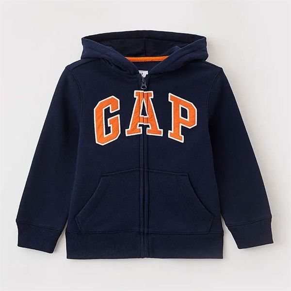  Áo khoác G4P xanh đen chữ cam bé trai 