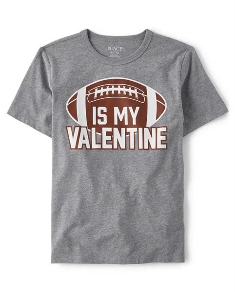  Áo thun PL4CE my valentine bé trai 
