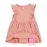  Body váy C4RTER hồng cam bé gái 