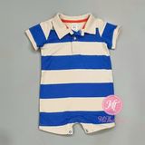  Body đùi polo C4RTER xanh dương sọc be bé trai 