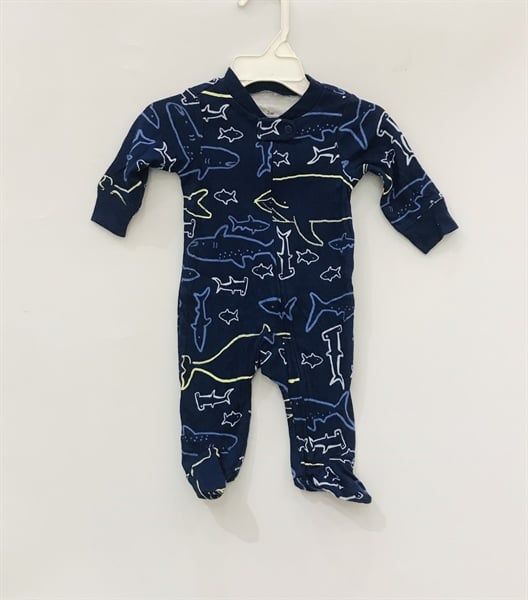  Body vớ C4RTER xanh đen cá voi bé trai 