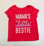  Áo thun PL4CE mama little bestie bé gái 