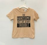  Áo thun PL4CE vàng be handsome bé trai 