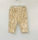  Quần jogger G4P vàng be bé gái 