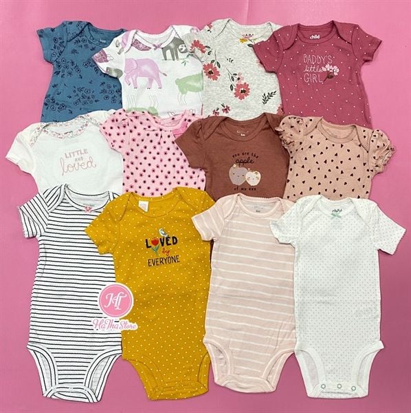  Set 5 cái Bodysuit ngẫu nhiên 