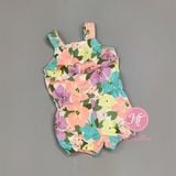  Body đùi C4RTER hoa cam tím bé gái 