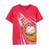  Áo thun C4RTER đỏ ball bé trai 