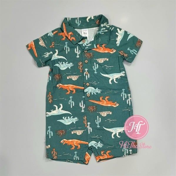  Body đùi polo C4RTER xanh lá KL bé trai 