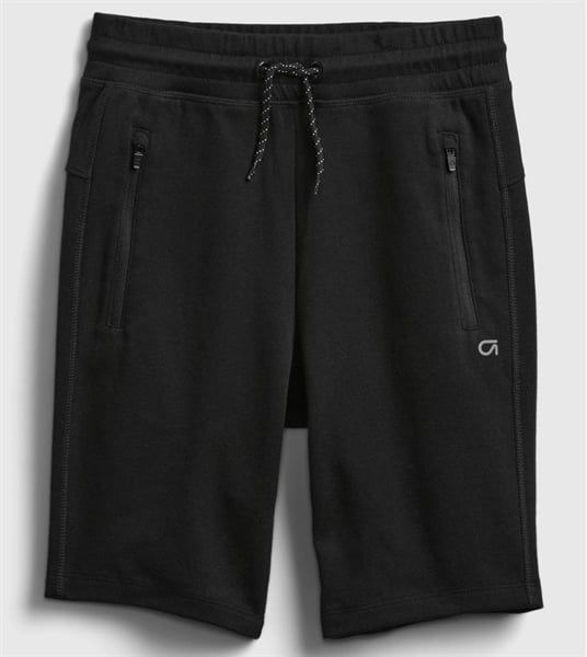  Quần short thun G4P đen bé trai 